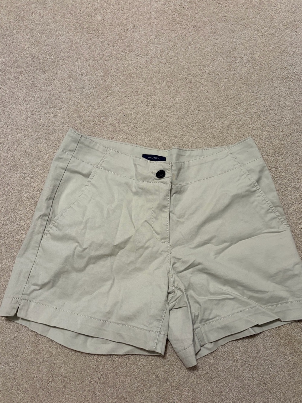 Nautica Women's Light Khaki Bermuda Shorts